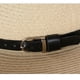 thumbnail image 4 of Sombrero de Vaquero Unisex Zulema Visor de Viaje de Verano Beige, 4 of 7