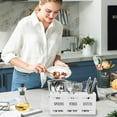 thumbnail image 3 of Wood Kitchen Utensil Holder - Decorative Utensil Tray, Basket to Put Silverware with 3 Compartments for Countertop, Organizer Storage Box for Storing Knives, forks and Spoons, 3 of 12