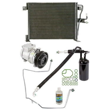 A/C Kit w/ AC Compressor Condenser Drier For Jeep Grand Cherokee 4.0L 1993 1994 1995 1996 1997 1998 ZJ - BuyAutoParts