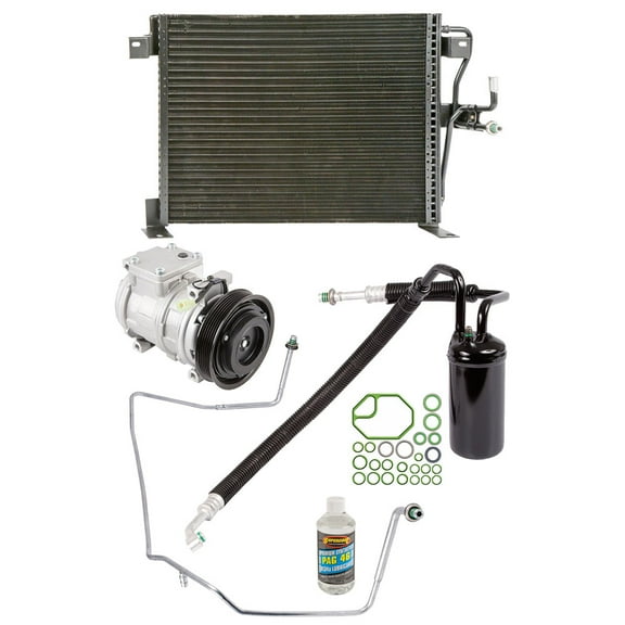 A/C Kit w/ AC Compressor Condenser Drier For Jeep Grand Cherokee 4.0L 1993 1994 1995 1996 1997 1998 ZJ - BuyAutoParts
