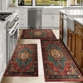 thumbnail image 6 of Kitchen Rugs Sets of 3 Non Slip Washable Kitchen Mats for Floor, Waterproof Kitchen Runner Rug, Floor Mat Carpet for Entryway, Laundry, Sink, Hallway, Bathroom, 6 of 12
