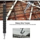 thumbnail image 4 of Máquina de torsión de alambre de refuerzo semiautomática Herramienta de amarre de refuerzo de sitio de construcción con gancho retráctil para amarrar varilla de refuerzo y malla de alambre JFHHH pequeña, 4 of 5