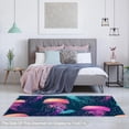 thumbnail image 5 of Jellyfish Polyester Right-Angle Floor Mat - Kitchen Rug for Home & Office Use - Durable & Easy to Clean Indoor Carpet Runner Mats, 5 of 6