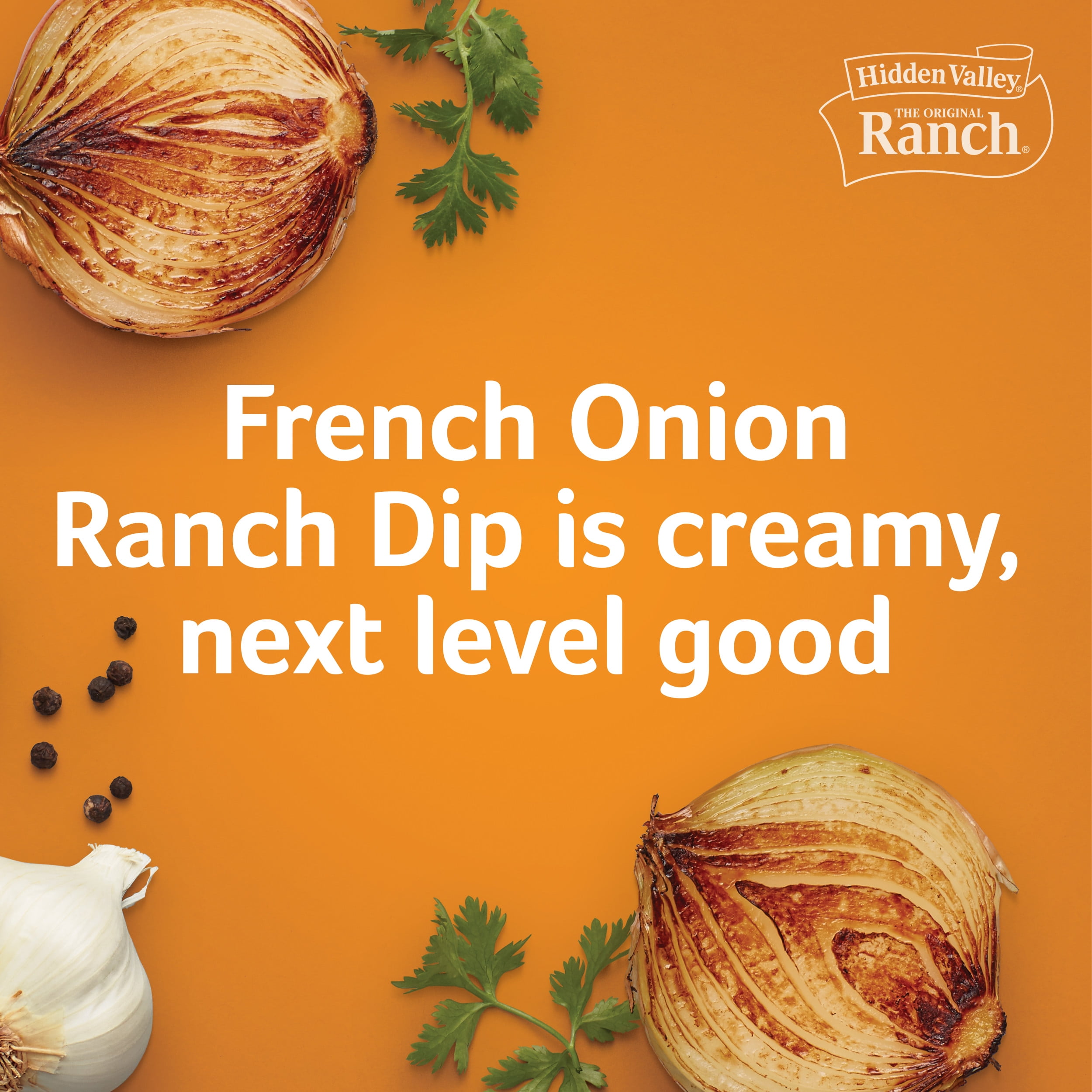 Hidden Valley Ready-to-Eat Dip, French Onion, 10 oz