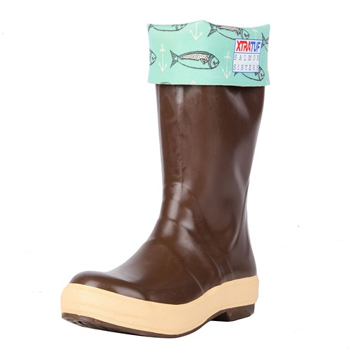 Xtratuf Xtratuf Women's 15" Salmon Sister Legacy Fish Print Boots w