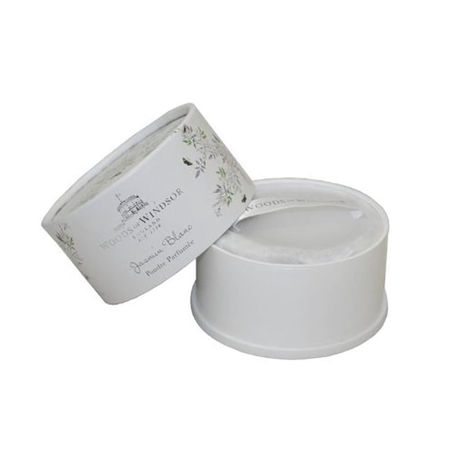 Polvo para el cuerpo Woods of Windsor White Jasmine, 100 g