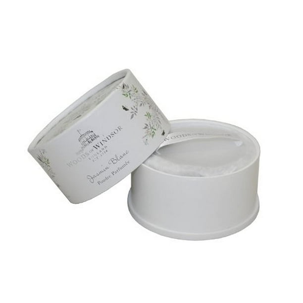Polvo para el cuerpo Woods of Windsor White Jasmine, 100 g