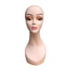 thumbnail image 3 of Cabeza de maniquí calva para mujer, modelo de entrenamiento portátil con soporte para peluca de maquillaje Estilo B, 3 of 9