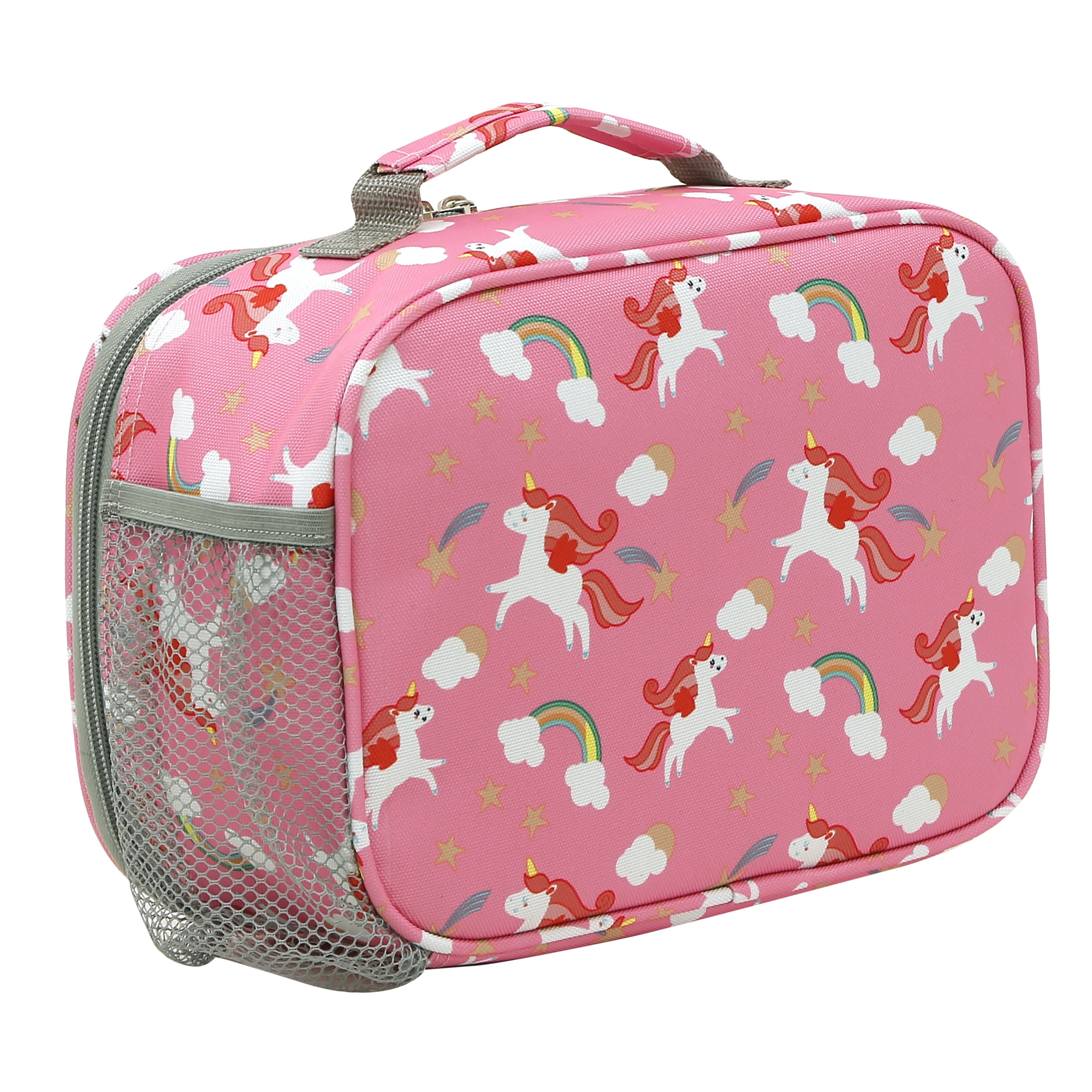 Travelers Club 5-Pc Kids Luggage Set With 360° 4-Wheel Spinner System, Unicorn