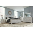 thumbnail image 5 of Signature Design by Ashley Brashland Farmhouse 7 Drawer Dresser with Dovetail Construction, Textured White, 5 of 10