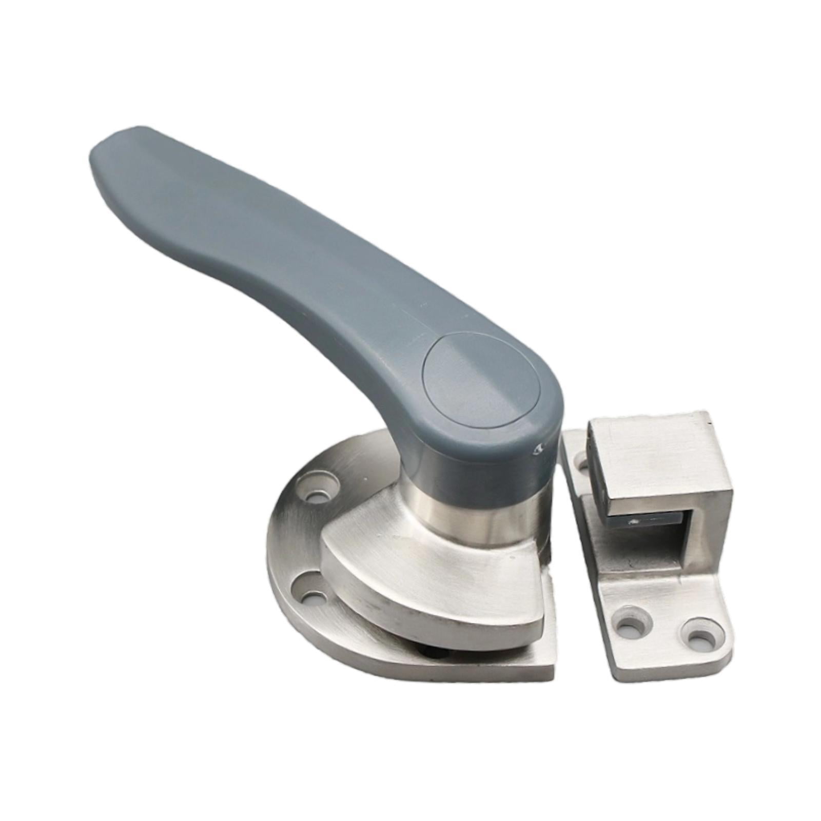 CarpNettore Cabinet Door Handle Lock for Steamer Units with Hinges for Freezing Applications Steel For Left