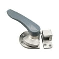 thumbnail image 2 of CarpNettore Cabinet Door Handle Lock for Steamer Units with Hinges for Freezing Applications Steel For Left, 2 of 9