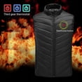 thumbnail image 5 of Lishi Intelligent USB Electric Heating Vest Jacket - 9-zone Heating, Constant Temperature, Cotton Material, 5XL, 5 of 5