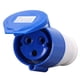 thumbnail image 1 of Conector de alimentación industrial, enchufe industrial, enchufe industrial de 3 pines, enchufe industrial resistente y sólido, 1 of 8