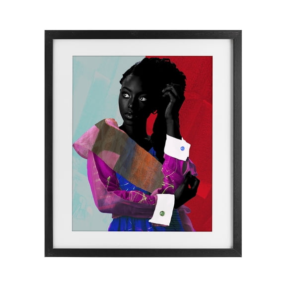 Stupell Industries New York Fashion Style Black Framed Print Under Glass, design by NUMA Art
