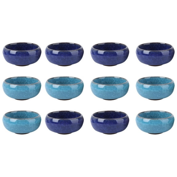 HOMEMAXS 12 Pcs Flower Pot Planters for Indoor Plants Outdoor Small Flowerpot