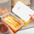 thumbnail image 5 of Large Capacity Kimchi Fermentation Container Food Grade Sealed Fresh Keeping Box Refrigerator Storage For Homemade Pickles And Sauerkraut | White KTFgvq, 5 of 6
