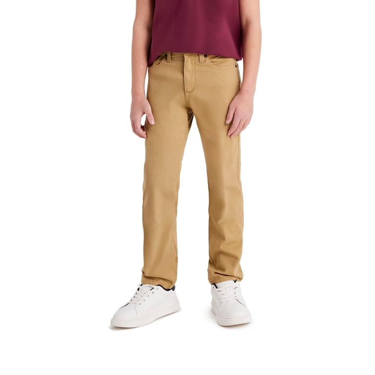 U.S. Polo Assn. Boys Stretch Twill 5-Pocket Pant photo 1