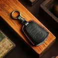 thumbnail image 2 of Car Key Fob Cover Case Protector For Cadillac CT4 XT4 Car Key Case Fob Cover Crazy Horse Leather, 2 of 23