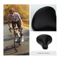 thumbnail image 2 of TABLZONE Black Ultra-Comfortable Bike Saddle Seat Cushion for Most and Cycling Enthusiasts, 2 of 6