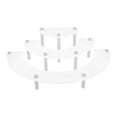 thumbnail image 1 of Creative Cake Displaying Stand Cupcake Tower for Wedding Party Cake Storage Rack (White), 1 of 8