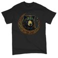 thumbnail image 5 of Celtic Moon Bear T-shirt Mystical Forest Animal Wildlife Nature Spiritual Celestial Lunar Viking Valhala Men's Tee, 5 of 7