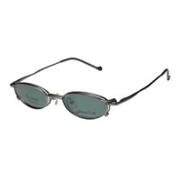 Product Image New Smartclip 402 Mens/Womens Designer Full-Rim Matte Silver Original Polarized Lenses By