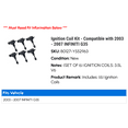 thumbnail image 2 of Ignition Coil Kit - Compatible with 2003 - 2007 INFINITI G35 2004 2005 2006, 2 of 2