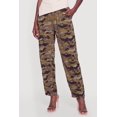 thumbnail image 3 of Women's Patterned Drawstring Waist Straight Leg Pants, 3 of 4