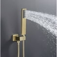 thumbnail image 4 of alma vanity Alam Empolo 8" Wall mount Rain Shower Set Gold Brushed, 4 of 5