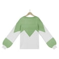 thumbnail image 7 of Aoochasliy Womens Sweaters Clothes Pullover Color Blocking Knit Round Neck, 7 of 7