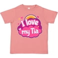 thumbnail image 3 of Inktastic Niece Rainbow I Love My Tia Girls Toddler T-Shirt, 3 of 5