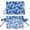 Blue Palm Tree Floral, variant on COEQINE Car Window Shade for Baby, Block Light Keeps Cooler Sun Shade Blocker with Magnets, Double Opening Side Window Curtain for SUV Sedans Truck Van, Cross Floral Yellow