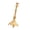 gold-single head, variant on Handcrafted Antique Metal Taper Candlestick Holders With Florals Pattern Luxurious Candelabra For Table Centerpieces Decors