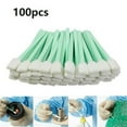 thumbnail image 2 of THHEIC 100-Pack Multi-Purpose Cleanroom Foam Tip Cleaning Swab Kit, for Camera Lenses, Electronics, Arts and Crafts, Painting, and Automotive Detailing, 2 of 8