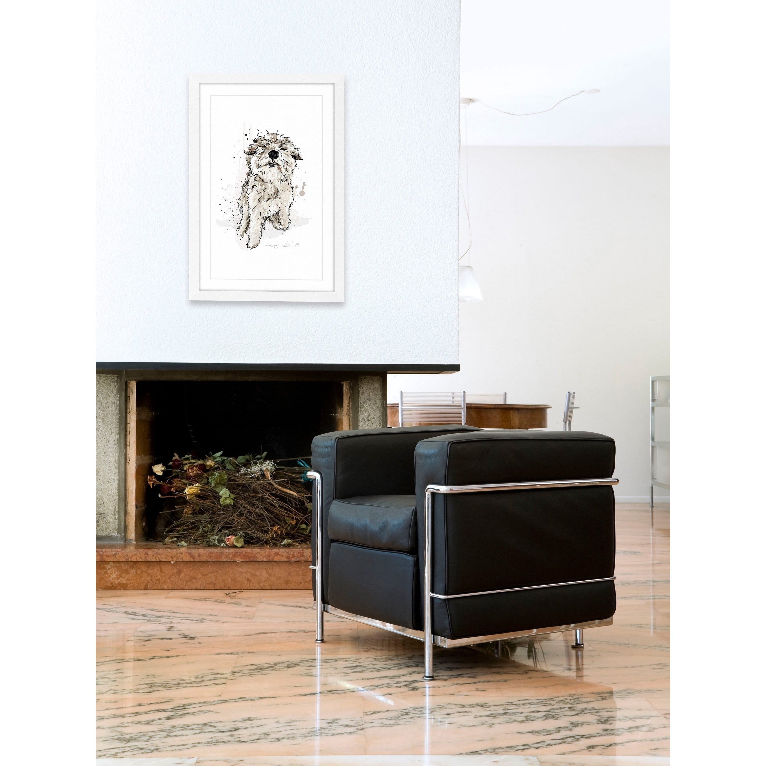 Marmont Hill "Gus 2" by Marie-Eve Pharand Framed Painting Print