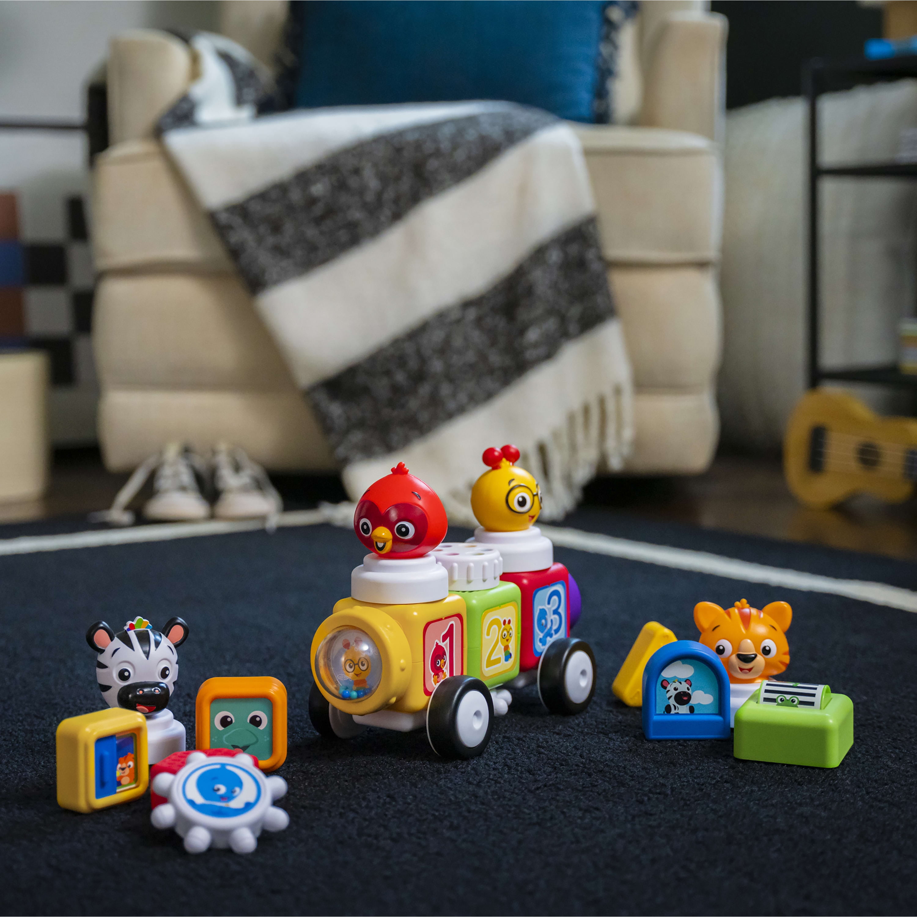 Baby Einstein Connectables 20-Piece Magnetic Activity Blocks for Babies 6 Months+ Unisex