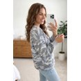 thumbnail image 2 of ZhiHiMeRi Casual Camo Sweatshirt for Women – Comfortable Round Neck Top XL, 2 of 12