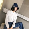 thumbnail image 4 of YooGuoGuo Rain Hats Wide-Brimmed Cap Bucket Hat Packable Fisherman Bucket Hat for Women, 4 of 5