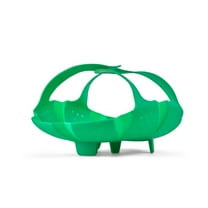 Cuisipro Silicone Vegetable Steamer, Green