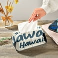 thumbnail image 6 of BZSMCE Leatehr Tissue Holders Cute Tropical Breeze Pattern Tissue box, 6 of 8