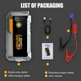 thumbnail image 6 of BIUBLE 4500A  Car Jump Starter with LED Flashlight, 12V Battery Booster Charger For Gas And Diesel Engines, 6 of 9