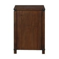 thumbnail image 3 of Baton Rouge 2 Drawer File Cabinet in Brushed Walnut Finish in Engineered Wood, 3 of 13