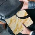 thumbnail image 4 of AWERP Marble Texture Laptop Carrying Bag Soft Carrying Travel Case 12inch, 4 of 5