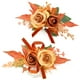 thumbnail image 1 of Set de ramilletes de flores artificiales Serwalin Orange 20 cm, 1 of 9