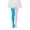 Sky Blue, variant on Kids Girls Dancing Tights Two Toned Footie Leggings Stockings Pantyhose Uniform Pants for Kids 2-8Y