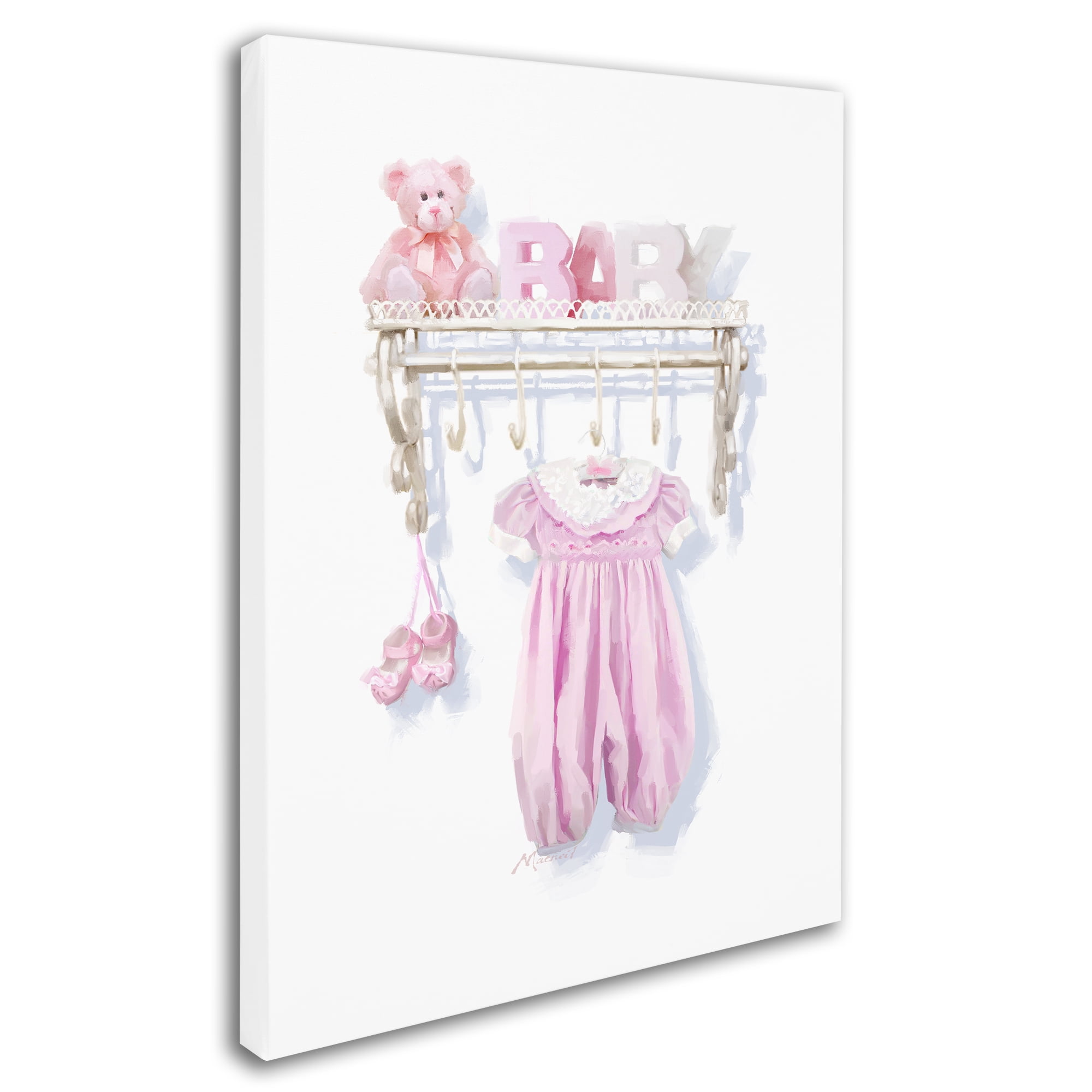 Trademark Fine Art 'Birth Pink' Canvas Art by The Macneil Studio