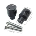 thumbnail image 4 of Handlebar Riser Handle Bar Clamp Circular Risers 1in Handlebar Clamp Handle Bar Mount Universal Circular Handlebar Riser Bracket Mount Clamp Motorcycle Parts 25mm/1.0in, 4 of 8