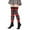 D, variant on Thigh High Stockings for Women Diamond Plaid Elasticity Over Knee Socks Fashion Sexy Stockings