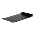 thumbnail image 3 of StarTech.com 1U Fixed Server Rack Mount Shelf, 10in Deep Steel Universal Cantilever Tray for 19" AV/Data/Network Equipment Rack with Cage Nuts & Screws, 44lbs Weight Capacity, 10" Deep - 1U Network Rack Shelf (CABSHELF1U10) - Rack shelf - black - 1U - 10", 3 of 10